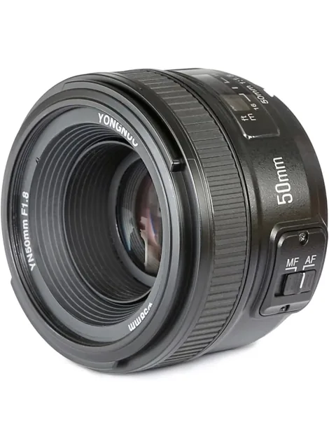 YONGNUO YN50mm F1.8N Standard Prime Lens Large Aperture Auto Manual Focus AF MF for Nikon DSLR Cameras price comparison Qatar – cheapest at Noon