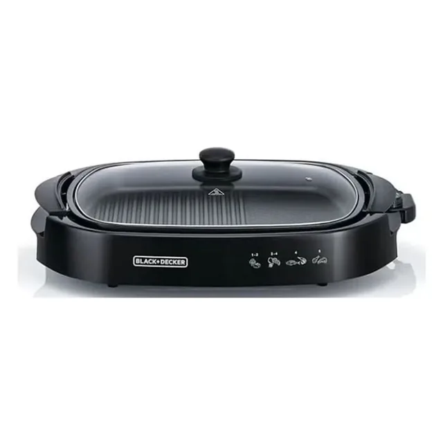 Black & Decker Grill GH1500-B5 1500W price comparison Qatar – cheapest at Ansar Gallery