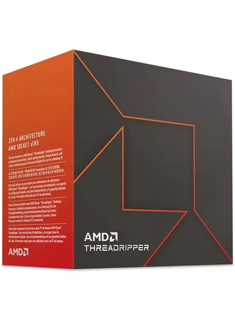 Ryzen Threadripper 7970X 4GHz sTR5 Processor, 32 Cores & 64 Threads, 5.3GHz Max Turbo Frequency, 128MB L3 Cache, 4CH-DDR5-5200 ECC Memory Max. 1TB, AMD Zen 4 Arc Grey price comparison Qatar – cheapest at Microless