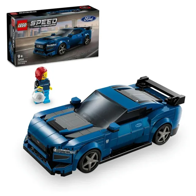 LEGO Speed Champions Ford Mustang Dark Horse Sports Car 76920 price comparison Qatar – cheapest at Hala Mama