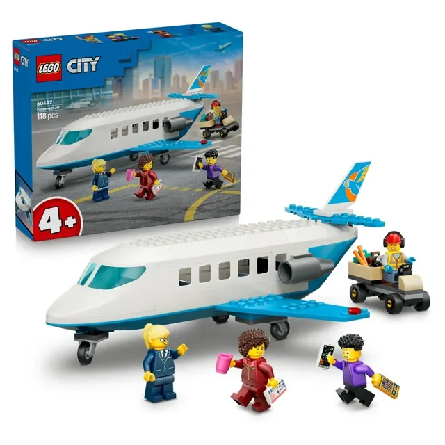 LEGO City Passenger Jet 60492 (118 Pieces) price comparison Qatar – cheapest at Hala Mama