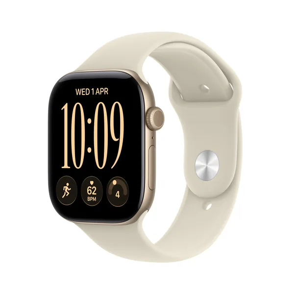 Apple Watch Series 12 GPS + Cellular (LTE) 42mm Gold – Sport Band product image