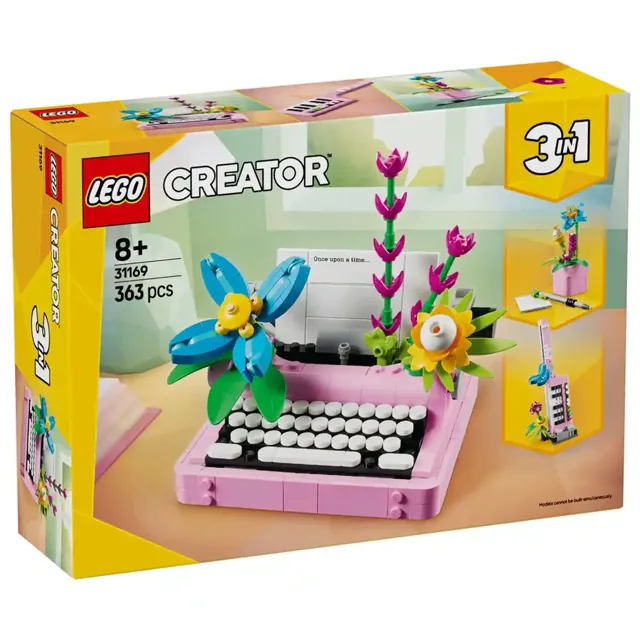 LEGO Creator Typewriter With Flowers 31169 price comparison Qatar – cheapest at Yalla Toys