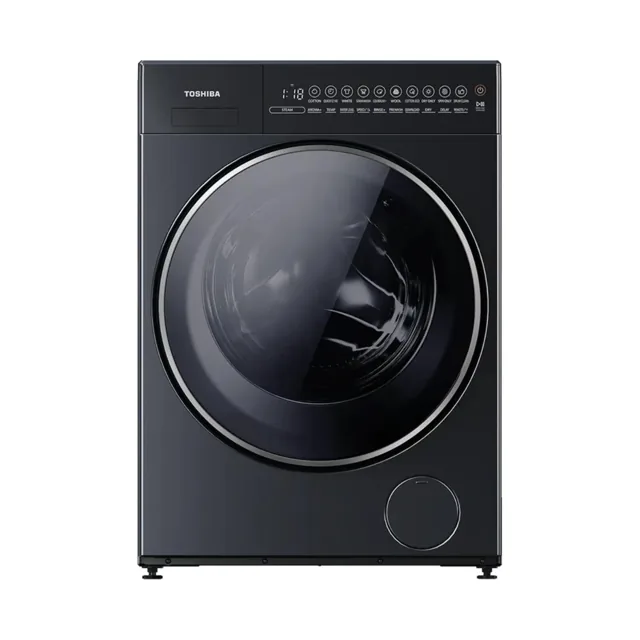 Toshiba Front Load Washer & Dryer, 15/9 kg, 1200 RPM, Morandi Gray, TWD-T35BP160MWB(MG), Grey product image