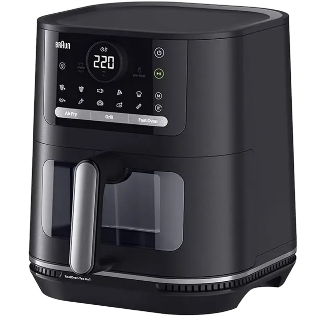 Braun MultiFry 5 Air Fryer HF5073 6L Black, Black product image